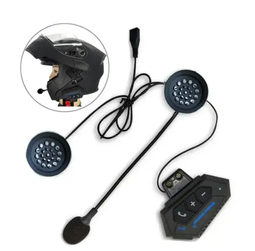 אוזניות אלחוטיות לקסדת אופנוע Bluetooth 4.2