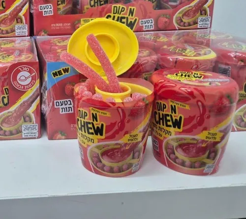 גומי סטיקס בטעם תות- בד"ץ עדה חרדית