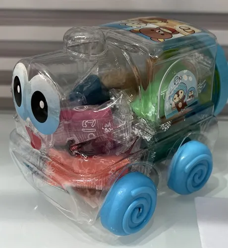 מכונית פלסטלינה+ כלים