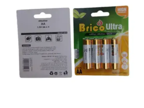 רביעיית סוללות AA Alkaline
